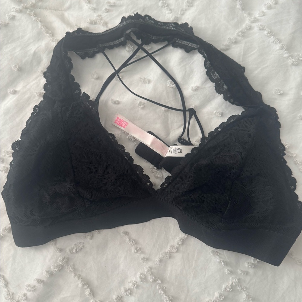 Victoria's Secret Black Lace Bralette